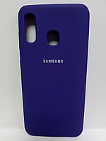 Чехол Samsung A20 /A30 Soft Touch фиолетовый