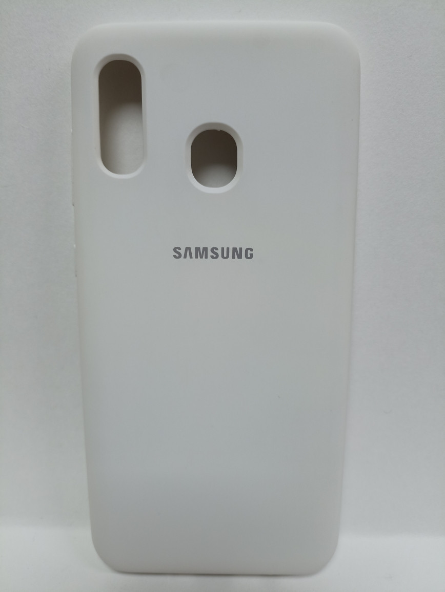 Чехол Samsung A20 /A30 Soft Touch фиолетовый - фото 3 - id-p222015987