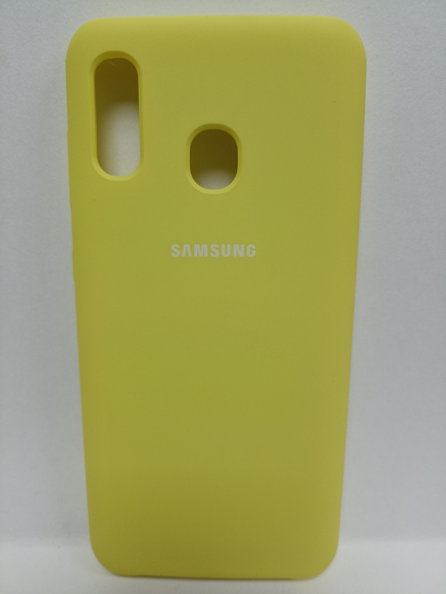 Чехол Samsung A20 /A30 Soft Touch фиолетовый - фото 5 - id-p222015987
