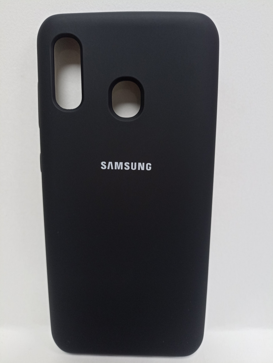 Чехол Samsung A20 /A30 Soft Touch фиолетовый - фото 6 - id-p222015987