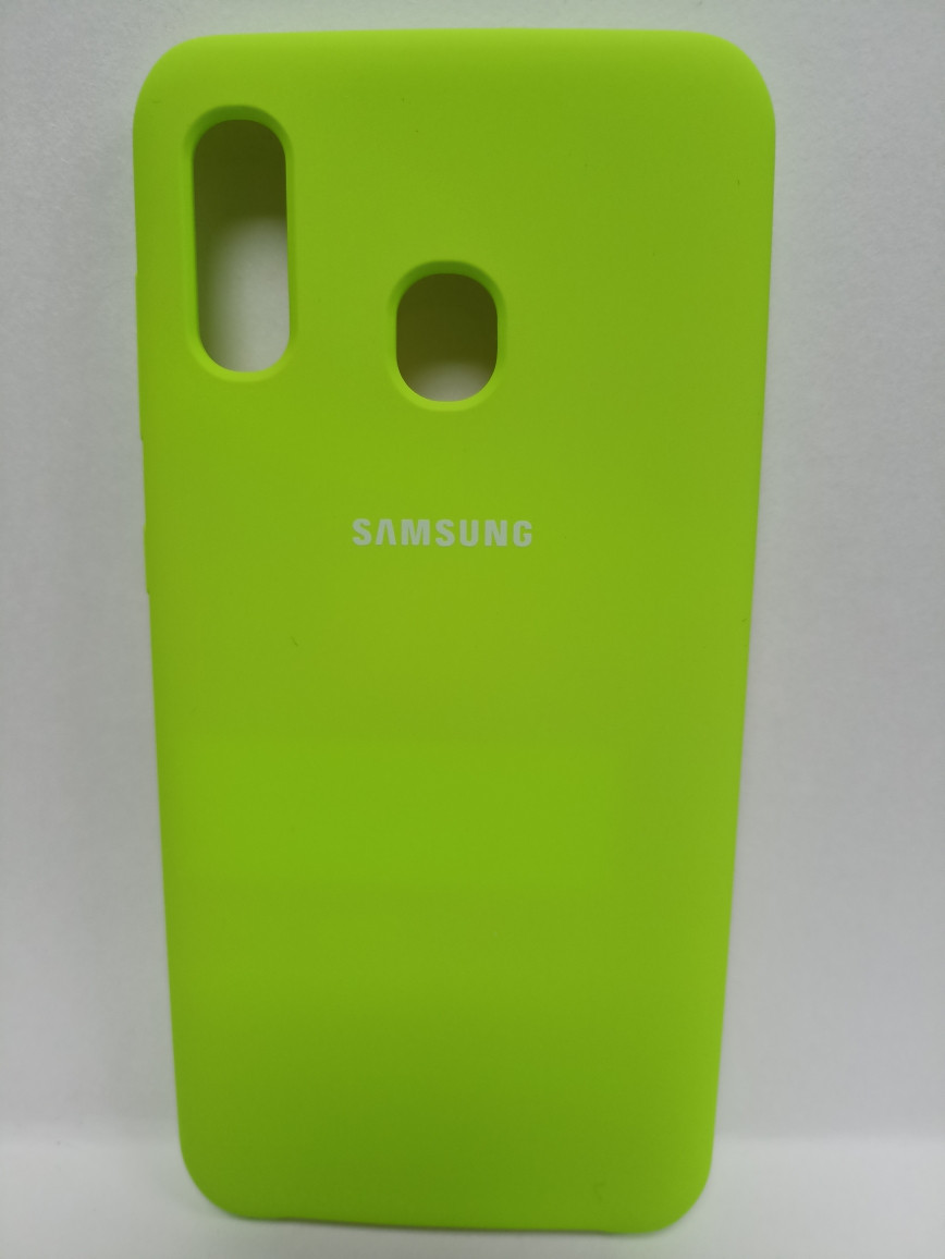 Чехол Samsung A20 /A30 Soft Touch фиолетовый - фото 7 - id-p222015987