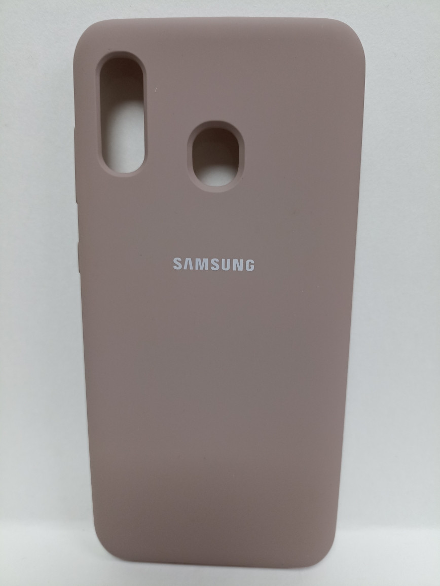 Чехол Samsung A20 /A30 Soft Touch фиолетовый - фото 8 - id-p222015987