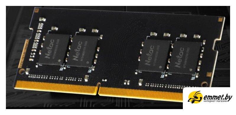 Оперативная память Netac Basic 16GB DDR4 SODIMM PC4-25600 NTBSD4N32SP-16 - фото 5 - id-p222016116