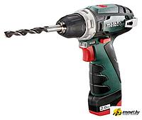 Дрель-шуруповерт Metabo PowerMaxx BS 600079550 (с 2-мя АКБ и сумкой)