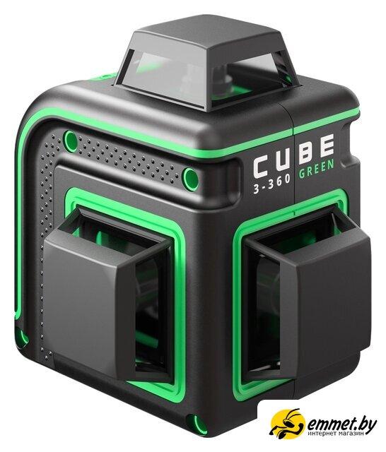 Лазерный нивелир ADA Instruments Cube 3-360 Green Basic Edition А00560 - фото 1 - id-p222016227