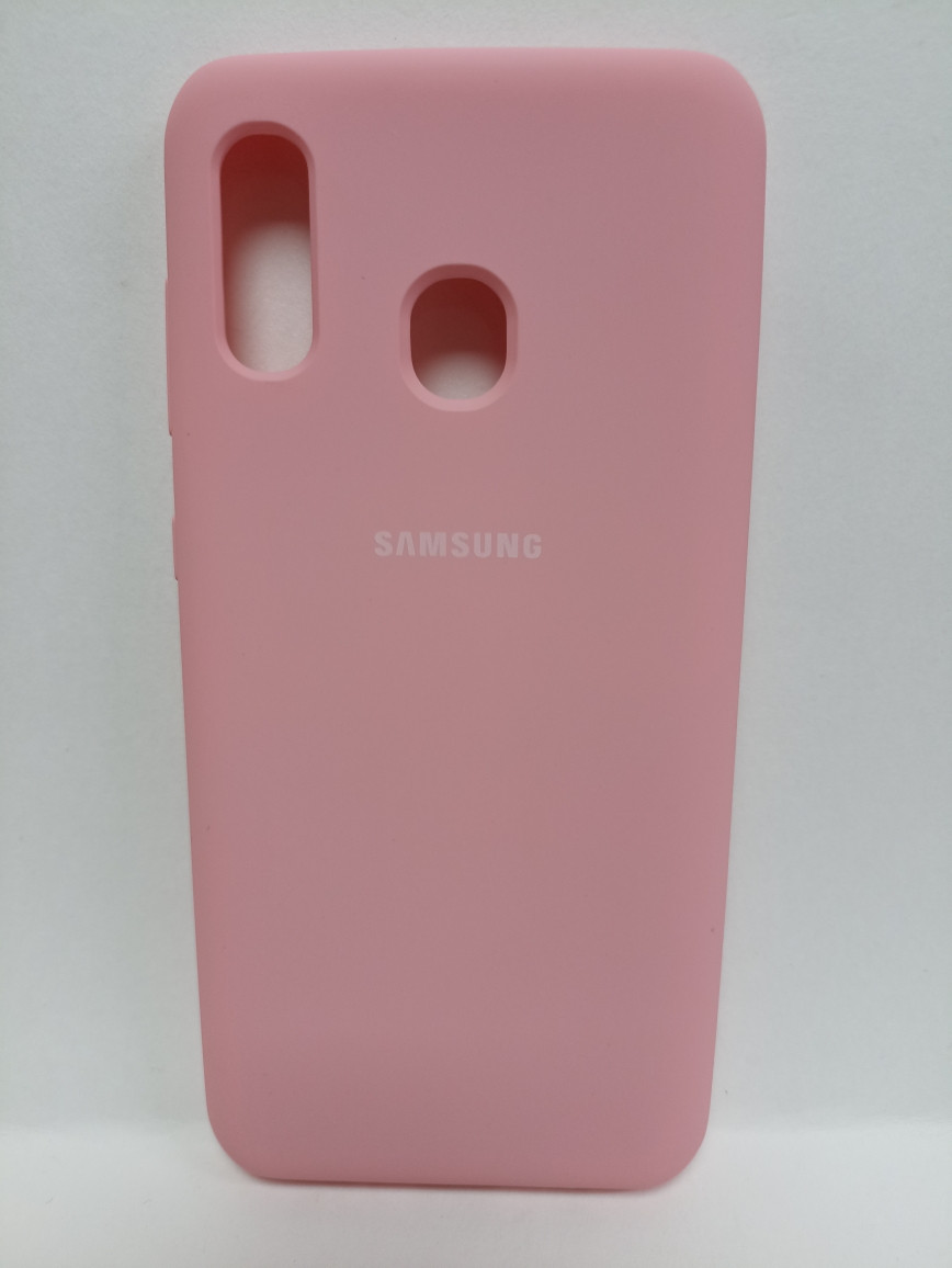 Чехол Samsung A20 /A30 Soft Touch бордовый - фото 3 - id-p222016953
