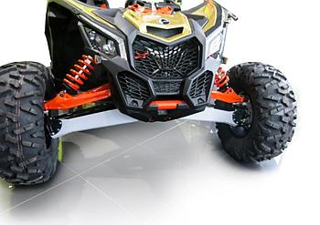 Защита передних рычагов алюминий для квадроцикла BRP Maverick X3 (X RS Turbo R) 2016