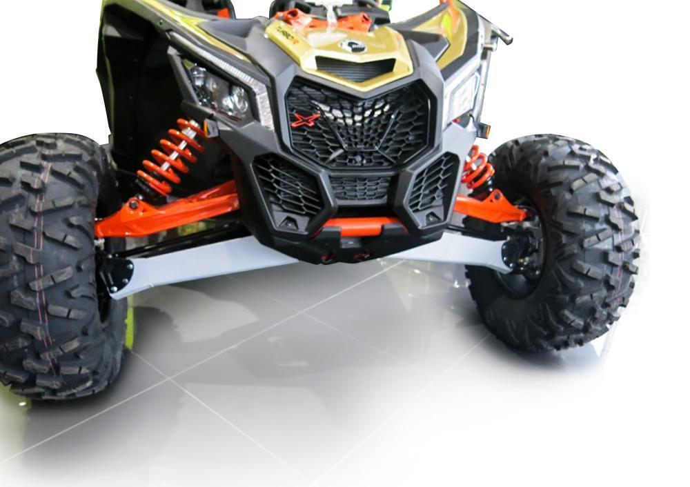 Защита передних рычагов алюминий для квадроцикла BRP Maverick X3 (X RS Turbo R) 2016-