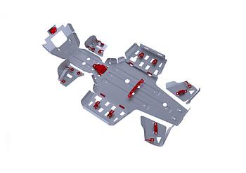 Защита днища алюминий для квадроцикла YAMAHA Grizzly 700 2014-2015