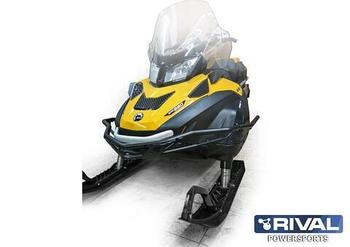 БАМПЕР ПЕРЕДНИЙ ДЛЯ СНЕГОХОДОВ (С ЛОЖЕМЕНТОМ РУЖЬЯ) LYNX (YETI)/SKI-DOO (SKANDIC,TUNDRA) RIVAL