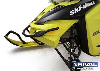 БАМПЕР ПЕРЕДНИЙ ДЛЯ СНЕГОХОДОВ SKI-DOO (GRAND TOURING, MXZ, RENEGADE, GSX, SUMMIT, FREERIDE) RIVAL