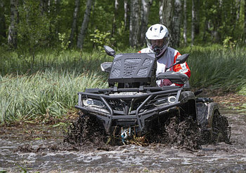 Вынос радиатора алюминий для квадроцикла CFMOTO Х8 Н.О. (2018-), X10 (2019-), X8 (2012-2017) 2012-, фото