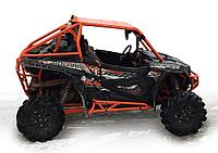 Защита порогов сталь для квадроцикла POLARIS RZR 1000 2013