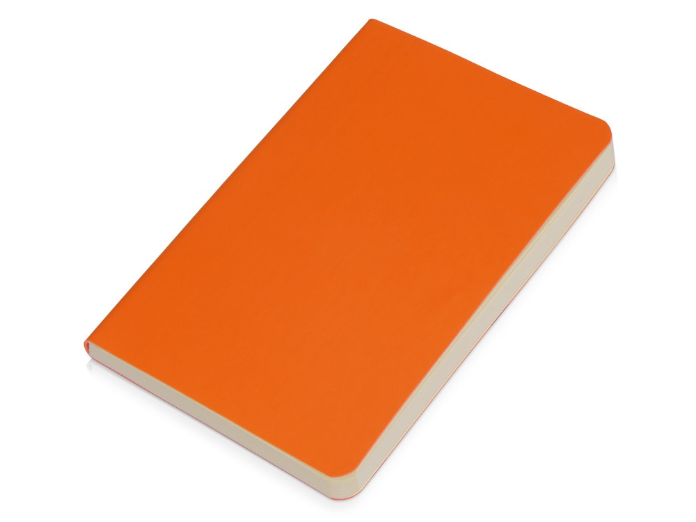Блокнот А6 Softy small 9*13,8 см в мягкой обложке, оранжевый - фото 1 - id-p222017967