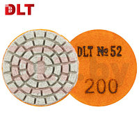 DLT Алмазный гибкий шлифовальный круг для гравёра DLT №52, #200, 50мм
