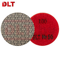 DLT Алмазный гибкий шлифовальный круг для гравёра DLT №50, #100, 50мм