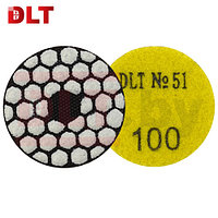 DLT Алмазный гибкий шлифовальный круг для гравёра DLT №51, #100, 50мм
