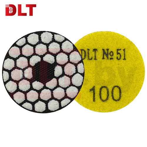 DLT Алмазный гибкий шлифовальный круг для гравёра DLT №51, #100, 50мм - фото 1 - id-p220591092