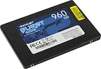 Накопитель SSD 960 Gb SATA 6Gb/s Patriot Burst Elite PBE960GS25SSDR 2.5" 3D QLC