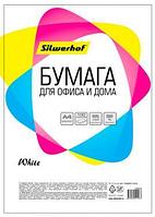 Бумага Silwerhof 716001 A4/55г/м2/100л./белый CIE94% общего назначения(офисная)