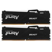 Оперативная память DDR5 32Gb KiTof2 PC-44800 5600MHz Kingston FURY Beast RGB (KF556C40BBAK2-32) CL40