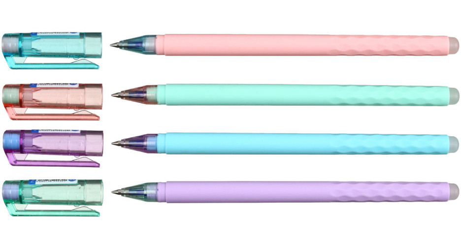 Ручка гелевая Berlingo «Пиши-Стирай» Haze, корпус ассорти, стержень синий - фото 1 - id-p221676012