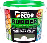 Краска Super Decor Резиновая №14 Изумруд