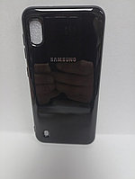 Чехол Samsung ультратонкий глянцевый A10 черный