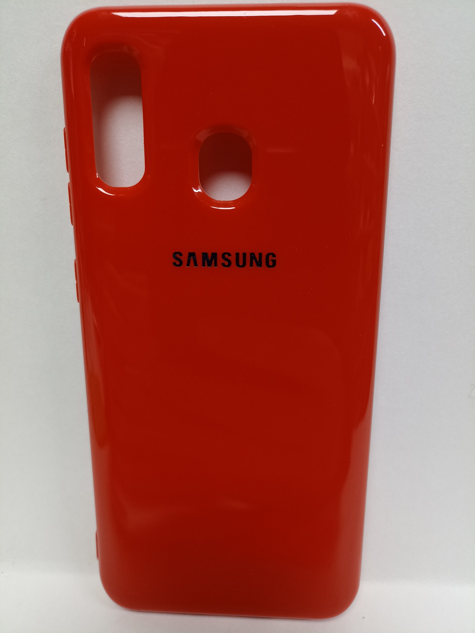 Чехол Samsung A20/A30 ультратонкий глянцевый Geely салатовый - фото 2 - id-p222050148