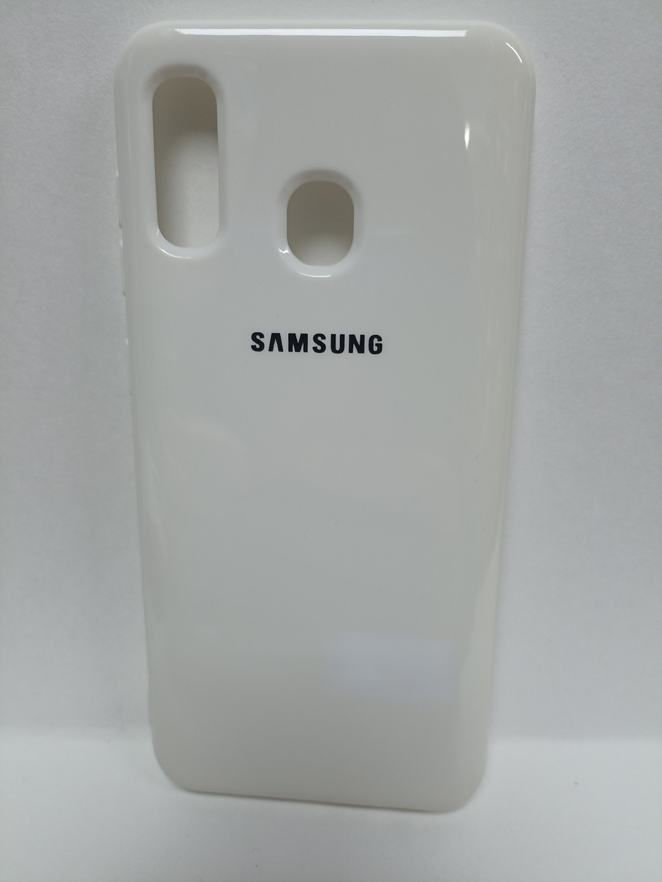 Чехол Samsung A20/A30 ультратонкий глянцевый Geely салатовый - фото 3 - id-p222050148