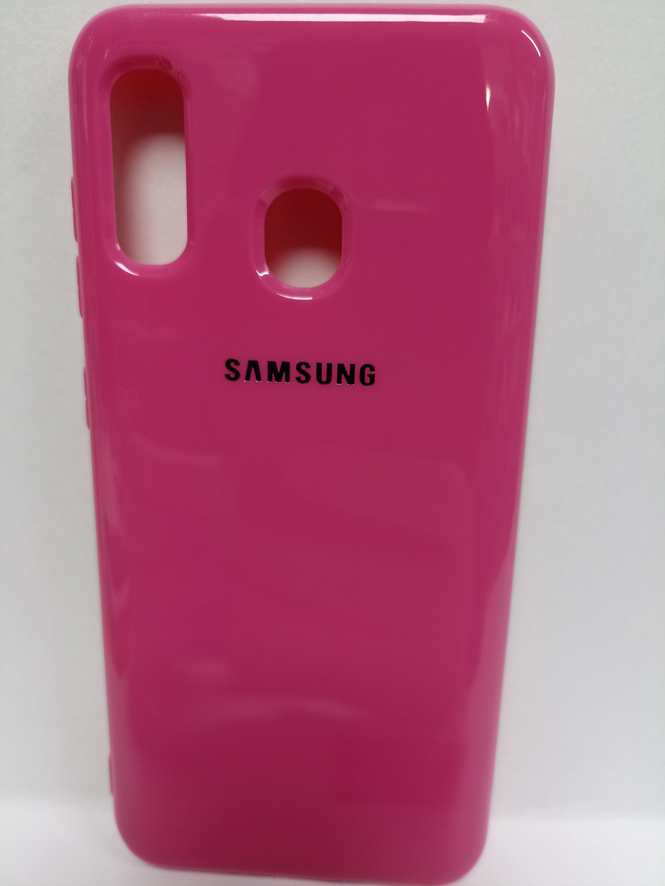 Чехол Samsung A20/A30 ультратонкий глянцевый Geely салатовый - фото 5 - id-p222050148