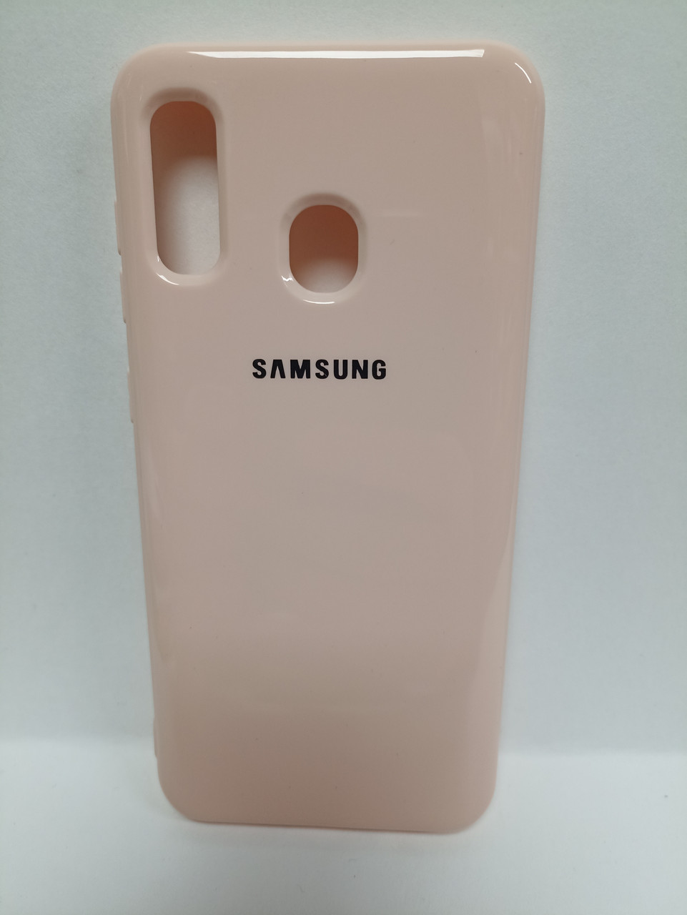 Чехол Samsung A20/A30 ультратонкий глянцевый Geely салатовый - фото 6 - id-p222050148