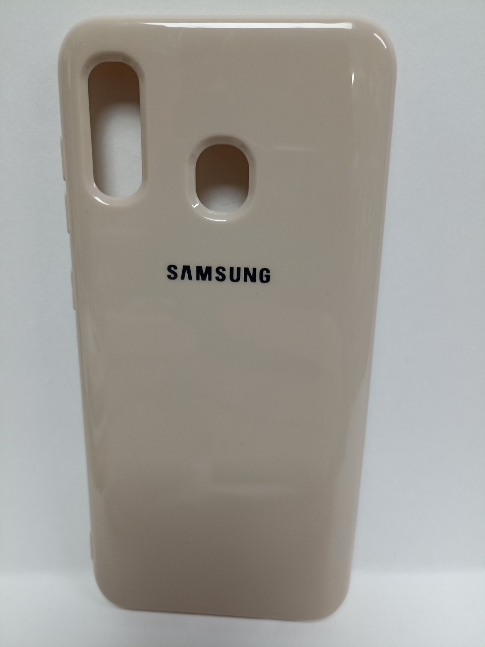 Чехол Samsung A20/A30 ультратонкий глянцевый Geely салатовый - фото 7 - id-p222050148