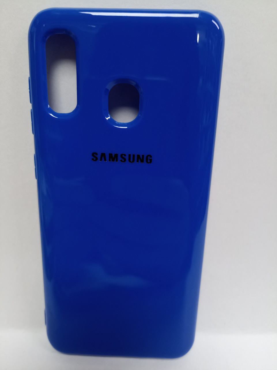 Чехол Samsung A20/A30 ультратонкий глянцевый Geely салатовый - фото 10 - id-p222050148