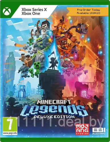 Minecraft Legends Deluxe Edition для Xbox One / Игра Майнкрафт Xbox Series X - фото 1 - id-p222050746