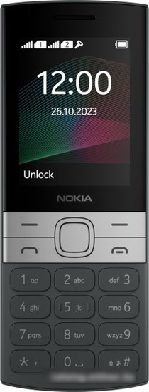 Кнопочный телефон Nokia 150 (2023) Dual SIM ТА-1582 (черный) - фото 2 - id-p222052342