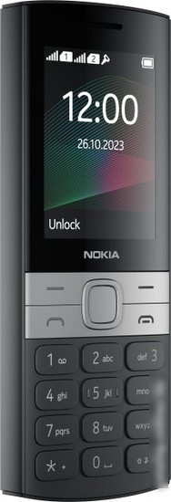 Кнопочный телефон Nokia 150 (2023) Dual SIM ТА-1582 (черный) - фото 3 - id-p222052342