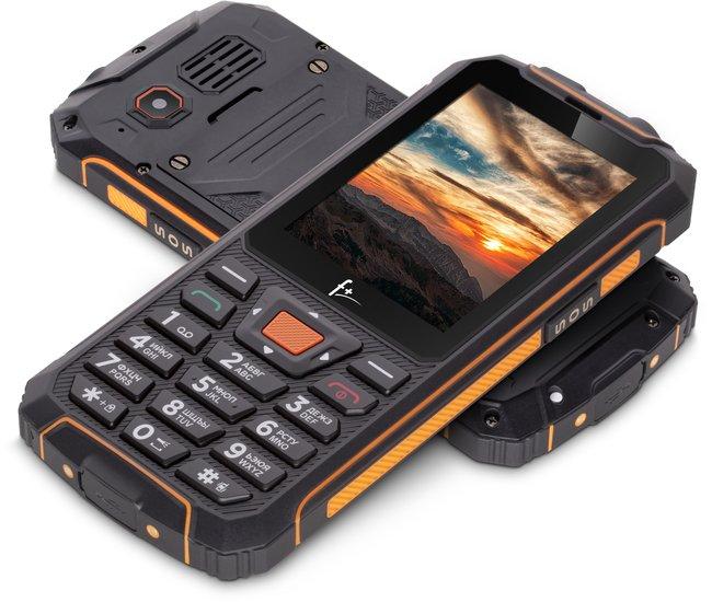 Мобильный телефон F+ R280C (черный/оранжевый) - фото 4 - id-p222052344