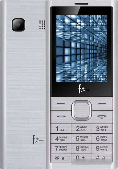 Мобильный телефон F+ B280 (серебристый) - фото 1 - id-p222052346
