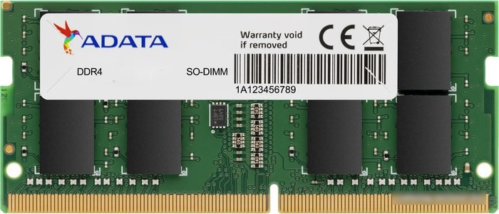 Оперативная память A-Data Premier 16ГБ DDR4 3200 МГц AD4S320016G22-SGN - фото 1 - id-p222051473