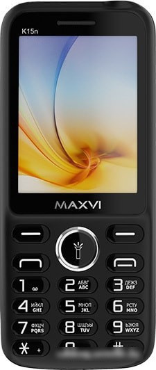 Мобильный телефон Maxvi K15n (черный) - фото 3 - id-p222052357