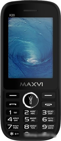 Мобильный телефон Maxvi K20 (черный) - фото 2 - id-p222052363