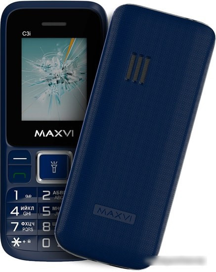 Мобильный телефон Maxvi C3i (маренго) - фото 5 - id-p222052364