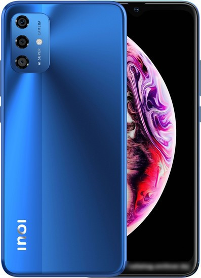 Смартфон Inoi A83 6GB/128GB (синий) - фото 1 - id-p222052375