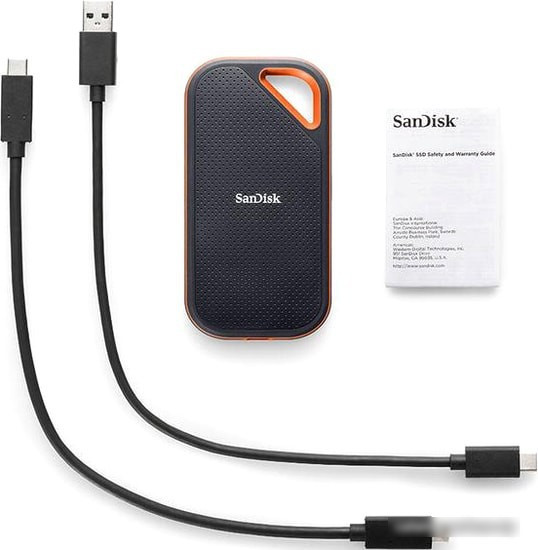 Внешний накопитель SanDisk Extreme Pro Portable V2 SDSSDE81-1T00-G25 1TB - фото 3 - id-p222051647