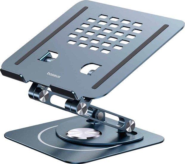 Подставка Baseus UltraStable Pro Series Rotatable and Foldable Laptop Stand (3-Hinge Version) - фото 1 - id-p222052611