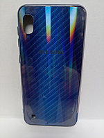 Чехол Samsung A10 Аврора синий