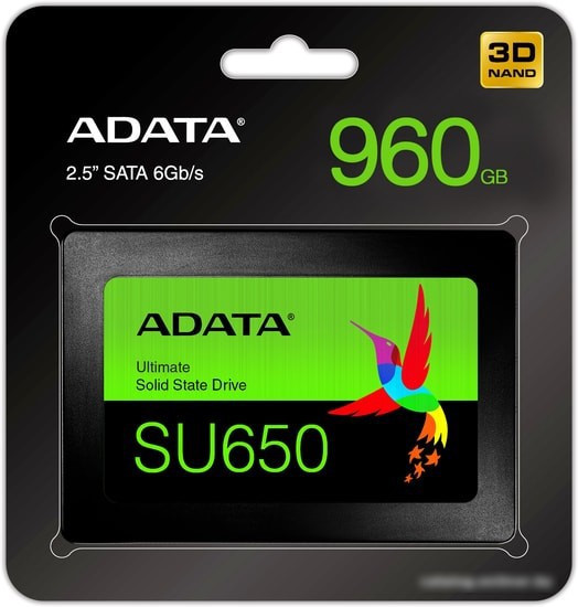 SSD A-Data Ultimate SU650 960GB ASU650SS-960GT-R - фото 5 - id-p222051860