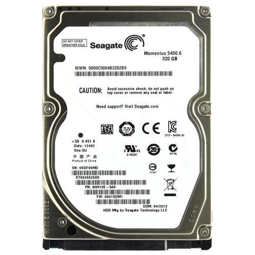 Жесткий диск (HDD) SATA Seagate 320Gb (с разбора)