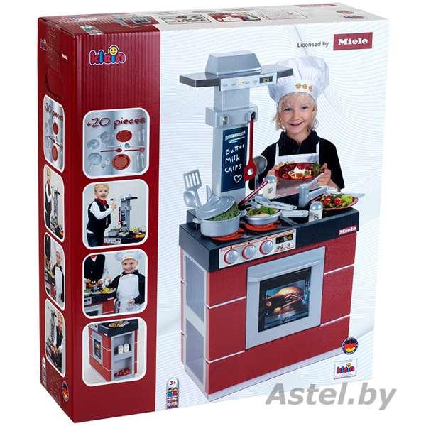 Игровой набор Klein кухня "Miele" с посудой 9044 (88 см) 18 элементов - фото 2 - id-p217349687